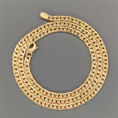 collana oro 18kt usate versace in vendita|Collana oro 18 kt .